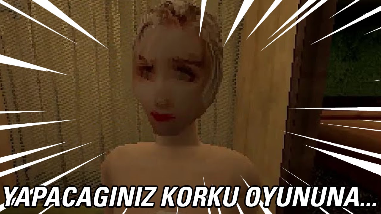 YAPACAĞINIZ KORKU OYUNUNA...