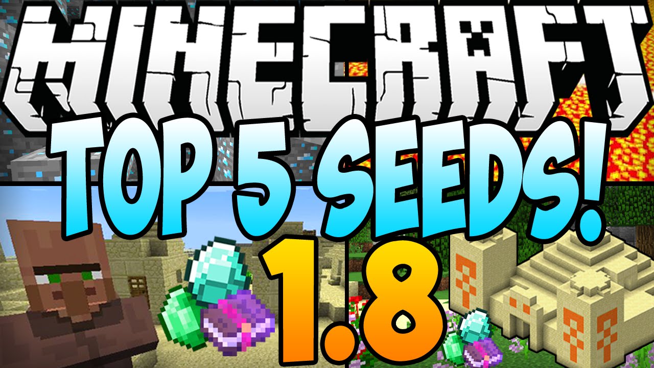 Bil ven Dronning ☆ Minecraft Seeds - "TOP 5 Minecraft Seeds" (Minecraft 1.8) (Best Minecraft  Seeds 1.8) - 2014 - YouTube