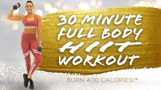 30 Minute FULL BODY HIIT WORKOUT! 🔥Burn 400 Calories!* 🔥Sydney Cummings screenshot 3