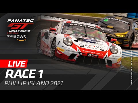 LIVE PHILLIP ISLAND AUSTRALIA - RACE 1 - FANATEC GT WORLD CHALLENGE AUSTRALIA 2021