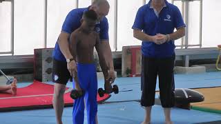 UEG MAG CAMP TIRRENIA 2019 - POMMEL HORSE anatomy and physical preparation