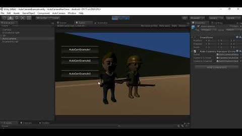 Unity3d Camera navigation and cross fade