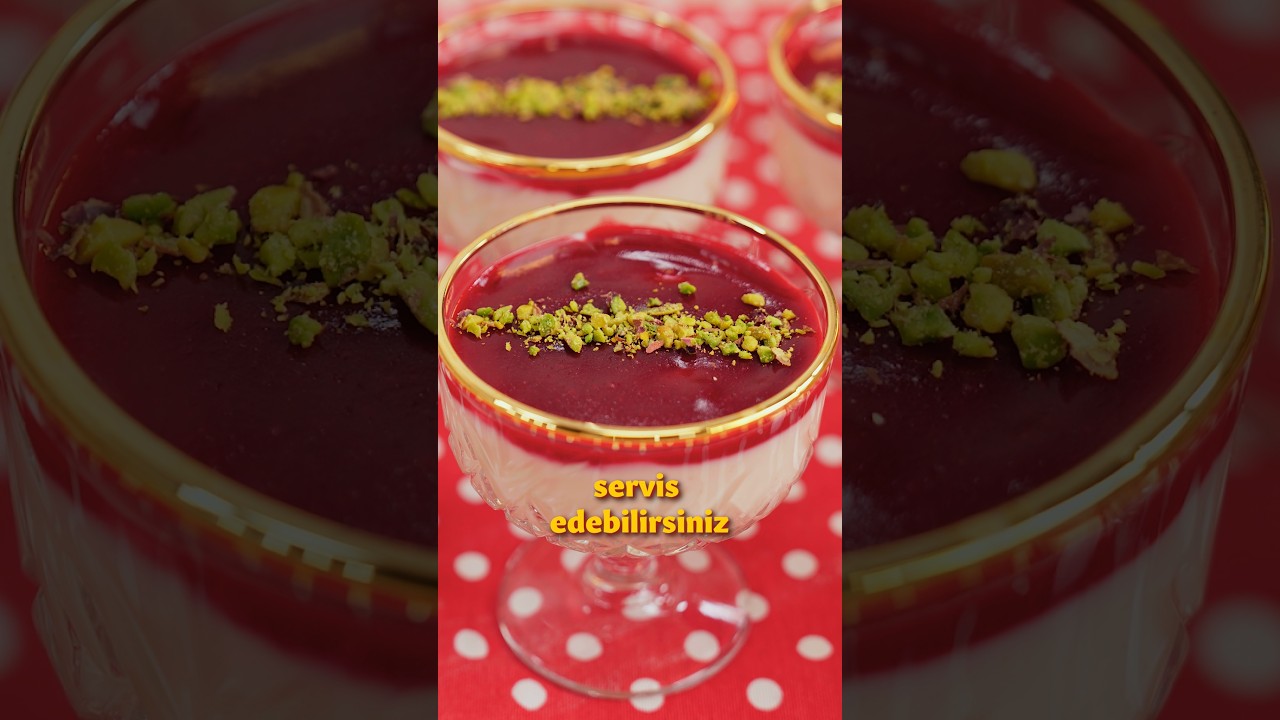 Kaşıklamaya Doyamayacaksınız: Vişneli İrmik Tatlısı 🍒🥄 #yemekcom Kaşıklamaya Doyamayacaksınız: Vişneli İrmik Tatlısı 🍒🥄 #yemekcom