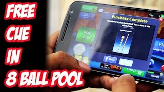 How to get FREE CUE in 8 BALL POOL !! [2017]