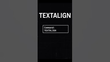 AutoCAD TEXTALIGN Command | Align Text Perfectly in Seconds!