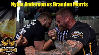 Arm Wrestling Super Match - Nyles Anderson vs Brandon Morris