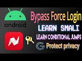 Bypass force login in android apps  learn smali  mt manager  reverse engineering