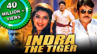 Chiranjeevi Superhit Action Hindi Dubbed Movie | Indra The Tiger | Sonali Bendre 