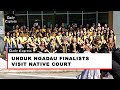 Unduk Ngadau finalists visit native court