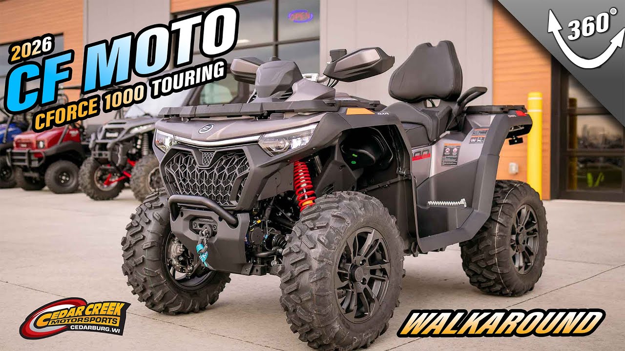 Walkaround | 2026 CFMOTO CFORCE 1000 Touring - YouTube