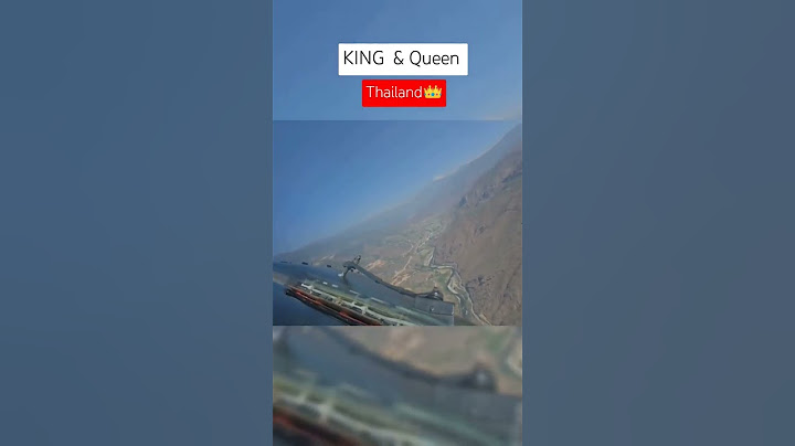 พระราชา พระราชินี เสด็จเยือนประเทศภูฏาน ทรงขับเครื่องบินด้วยพระองค์เอง ❤️ทรงพระเจริญ#king #shorts
