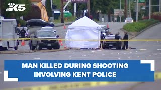 25-year-old killed after shooting involving Kent police