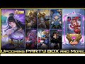 New PARTY BOX and Upcoming Skins Update!