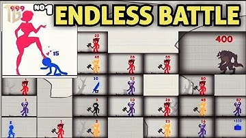 Stick Fight Endless Mobile Game || Mastering the Best Strategies for High scores ||@TotalGaming093