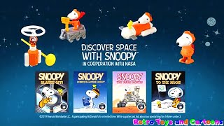 Snoopy Mcdonalds Discover Space With Snoopy Commercial Retro Toys And Cartoons