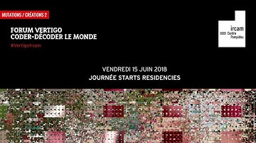 Forum Vertigo 2018 | STARTS Roundtable: Natural data