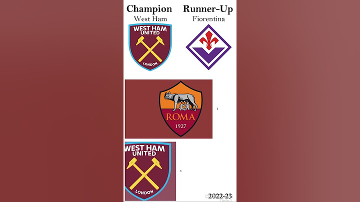 All UEFA Conference League champions (2021-2025)