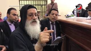 «المحكمة» تواجه المُتهمَين بأول راهب اكتشف مقتل الأنبا ابيفانيوس رئيس دير أبو مقار
