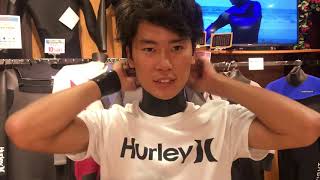 Hurley ドライシールフィット サーフィン用防水アイテム