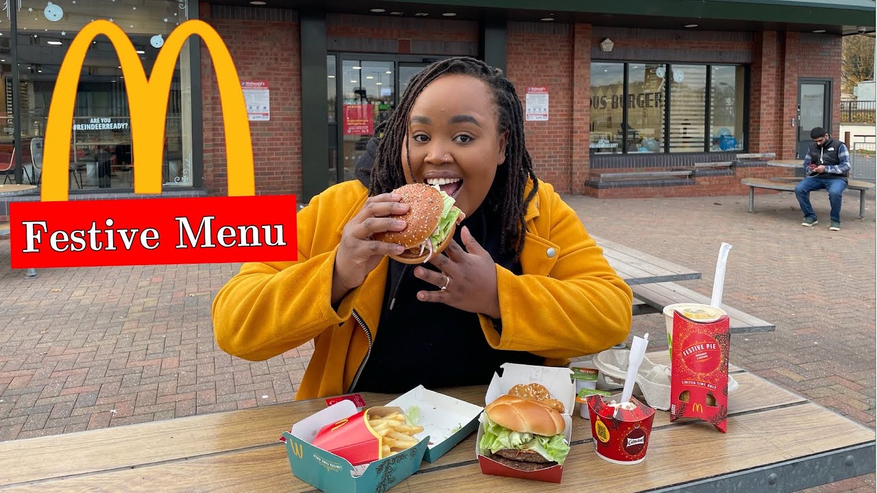 MCDONALDS festive menu | Christmas