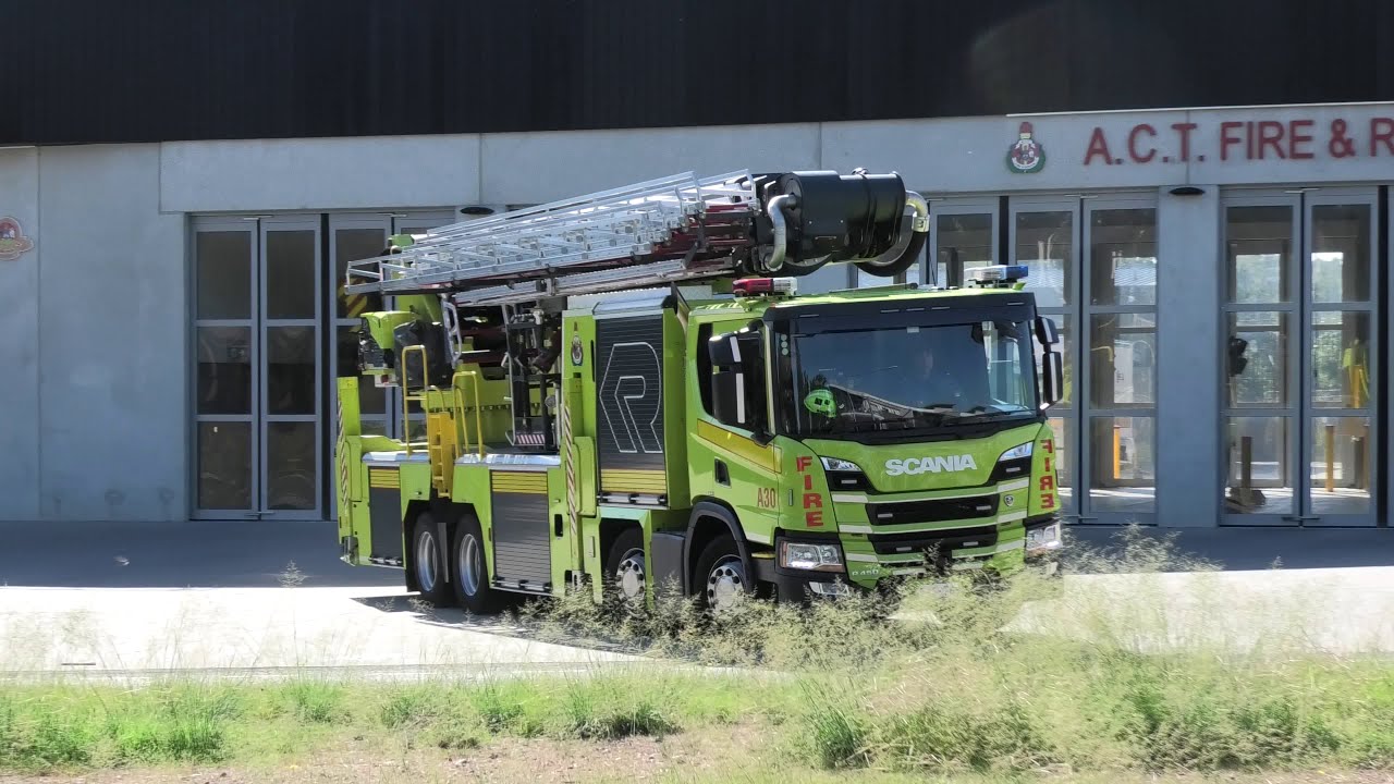 ACT Fire & Rescue - Aerial 30