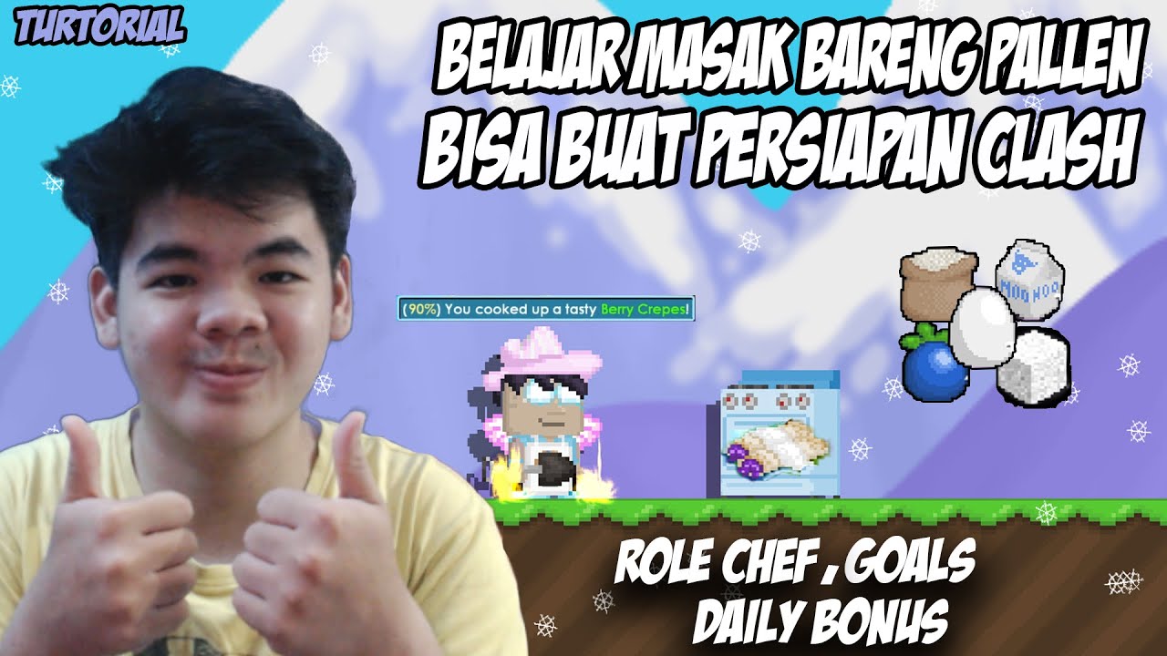 CARA MEMASAK DI GROWTOPIA UNTUK PEMULA - Growtopia - Indonesia