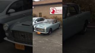 Lancia Appia start up and drive away at Nead Auto