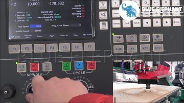 How To Adjust Spindle Speed In NK260 Control System