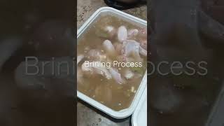Brining process for our meat
