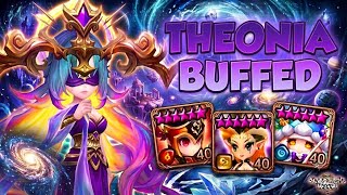 BEST NUKER! THEONIA HAS SO MUCH DAMAGE!! [Summoners War : Sky Arena]