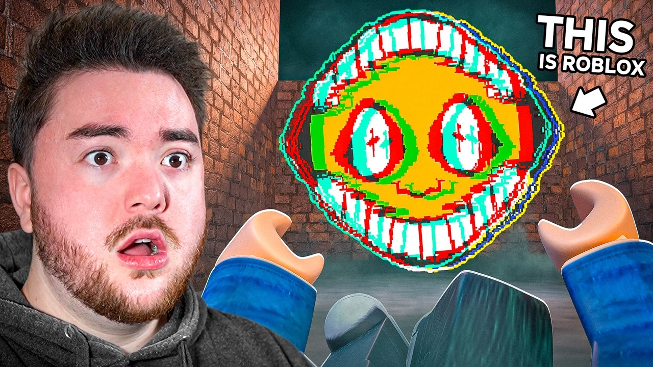 Playing a PARKOUR HORROR game on Roblox…