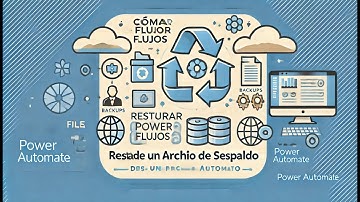 🔄 Cómo Restaurar Flujos en Power Automate desde un Archivo de Respaldo 📂