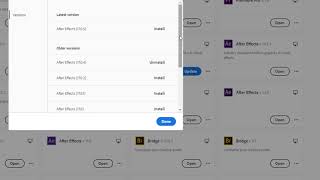 How to Install PREVIOUS versions of Adobe After Effects CC with the Adobe Creative Cloud app.