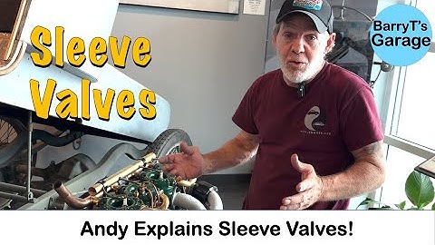 MYSTERY Solved - Silent Knight SLEEVE Valve Engine - Andy Kinworthy SHOWS BarryT