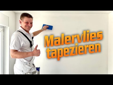 DH – Malervlies tapezieren, So gehts am einfachsten! #DHTrockenbau Handwerk DIY