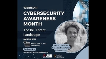 The IoT Threat Landscape by Alireza Zohourian