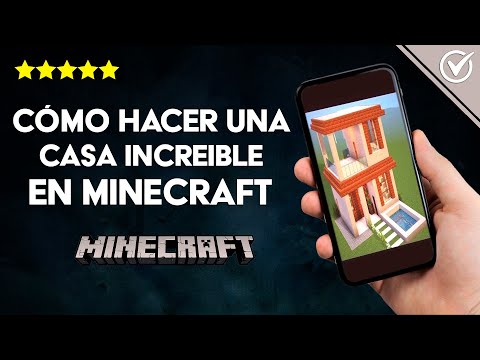 Cómo Hacer o Construir una Increíble y Lujosa Casa Moderna de Hormigón en Minecraft - Tutorial