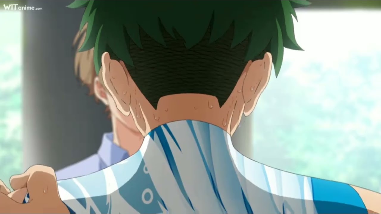 مقطع مؤثر  تخرج السينباي من أنمي Bakuten!! Movie