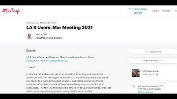 R in Command Line - LA R Users - Mar 24 2021