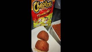 Flamin Hot Cheeto Chilli Cheese Burger Filled Onigiris