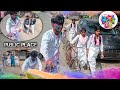 Happy Holi 🤣🫡 mere bhai log inline skating public place