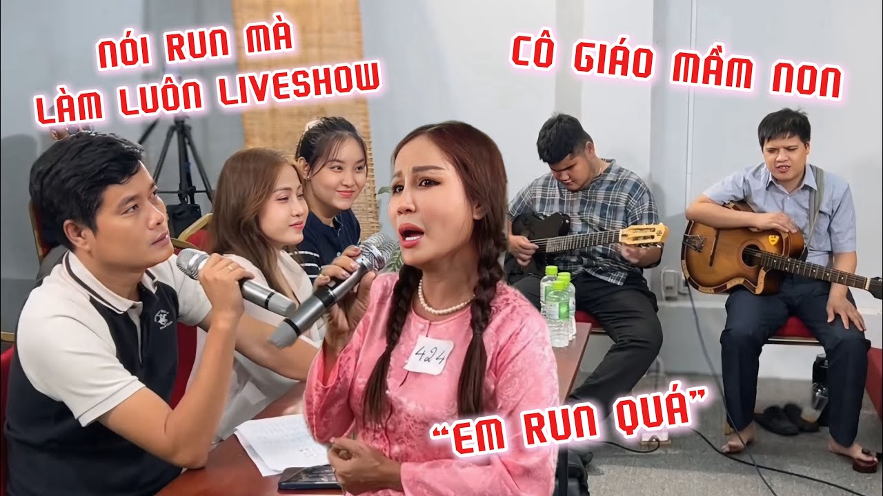 Khương Dừa cười xỉu với cô giáo mầm non nói run mà làm luôn liveshow tại Ngôi Sao Miệt Vườn 4