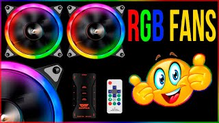 🌀 СУПЕР ВЕНТИЛЯТОРЫ 💥  ДЛЯ ПК Aigo DR12 pro RGB  🌈 - мини-обзор! #VideoAlza