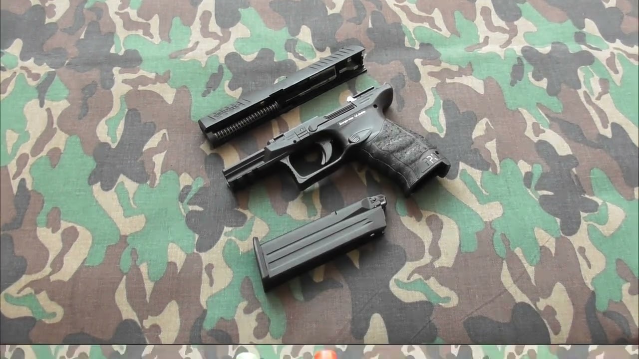 Walther PPQ M2 Softair-Pistole Kaliber 6 mm BB Gas Blowback > 0,5