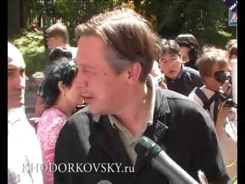 Michael Efremov about Khodorkovsky case