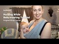 Tutorial : How to Breastfeed a Newborn Baby with Baby Wrap Carrier
