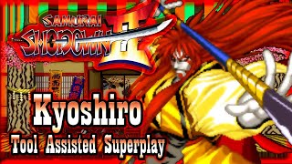 【TAS】SAMURAI SHODOWN 2 (SHIN SAMURAI SPIRITS HAOHMARU JIGOKUHEN) - SENRYO KYOSHIRO