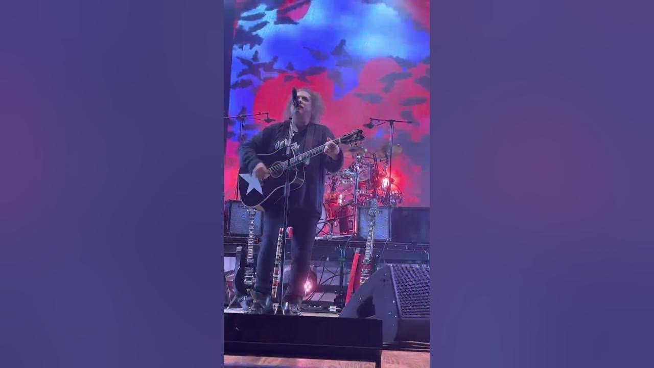Friday I’m in Love The Cure front row center Blossom Music Center