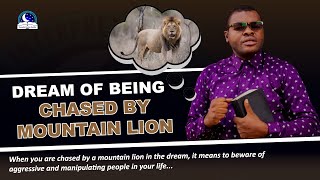 Dream of Being Chased by Mountain Lion