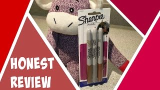Honest Review | Unboxing Sharpie Metallic Fine Point Permanent Markers